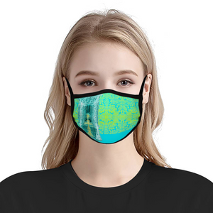 Engraving Window :Adult Protection mask - Face Cover - 17cm x 13cm - 6.7" x 5.1" -  Free standard shipping