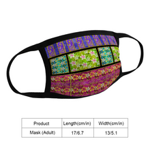 Load image into Gallery viewer, Golden Daisies Mixed Pattern : Adult Protection mask - Face Cover - 17cm x 13cm - 6.7&quot; x 5.1&quot; -  Free standard shipping
