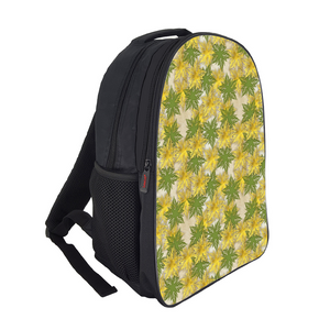 Health Angel - Leaves pattern : Backpack lightweight - 11" x 15.7" x 6.3" - Free standard shipping