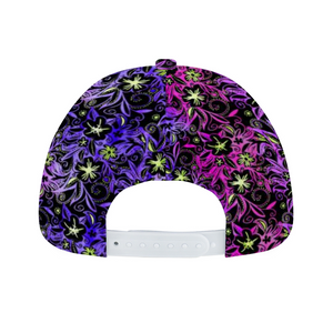 Glowing Flowers : Baseball Hat Adjustable - Free standard shipping