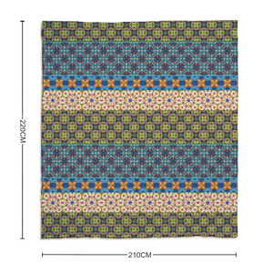 Byzantium Garden : Double Bed light quilts 83" x 87" – 220cm x 210cm -  Free standard shipping