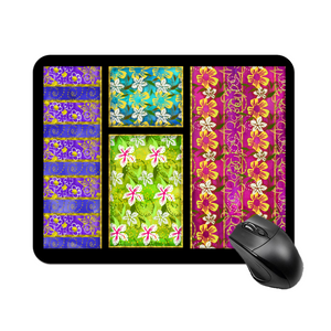 Golden Daisies mixed pattern : Square Mouse Pad , Non-Slip Base for Computer 7.9"X9.8" - 25cm x 20cm -  Free standard shipping