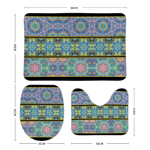 Load image into Gallery viewer, Magic Stardust pattern2 : Bath mats - 3 piece set - Free standard shipping
