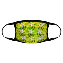 Load image into Gallery viewer, Golden Daisies Green pattern : Adult Protection mask - Face Cover - 17cm x 13cm - 6.7&quot; x 5.1&quot; -  Free standard shipping
