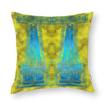 Load image into Gallery viewer, Bollywood Glam:  Square Cotton pillow case - Double side printing - Multi sizes - Free standard shipping
