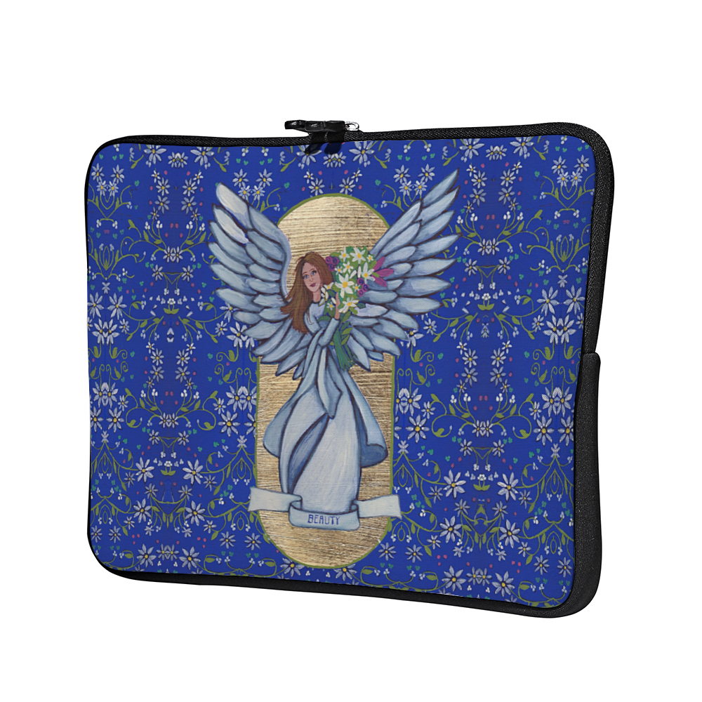 Beauty Angel: Original art by Vassia Sarri, decorates your shoes, clothes, jewelries, stationery, bedding and linen, as well as kitchen and drinkware items, in order to bring positive vibes in your life, and reprogram your subconscious towards joyous, healthy and prosperous opportunities.