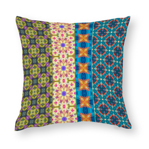 Byzantium Garden : Square Cotton pillow case - Double side printing - Multi sizes - Free standard shipping