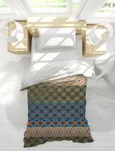 Load image into Gallery viewer, Byzantium Garden : Single Bed light quilts 50&quot; x 79&quot; – 150cm x 200cm -  Free standard shipping
