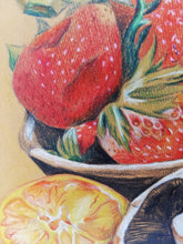 Load image into Gallery viewer, Still Life: Fruits - Painting - Pencils on Paper
