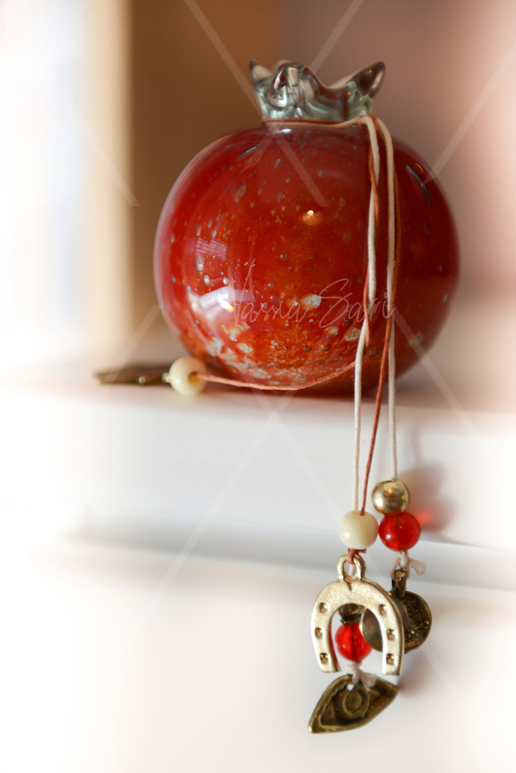 Prosperity Charm - Pomegranate 1