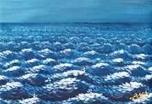 Load image into Gallery viewer, Vassia Sarri Creations, acrylics on canvas, the sea
